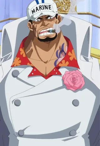 Sakazuki (Akainu) one piece mbti