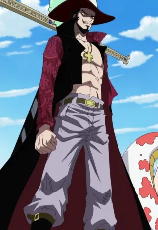 Dracule Mihawk one piece mbti